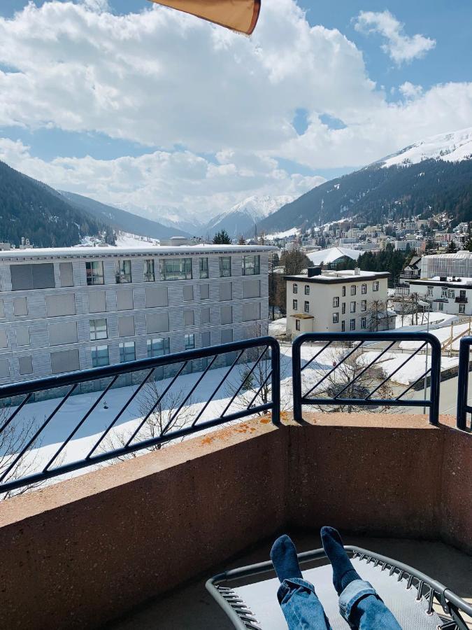 Wef 2026 Ferienwohnung, 1Min Von Kongresshaus دافوس المظهر الخارجي الصورة